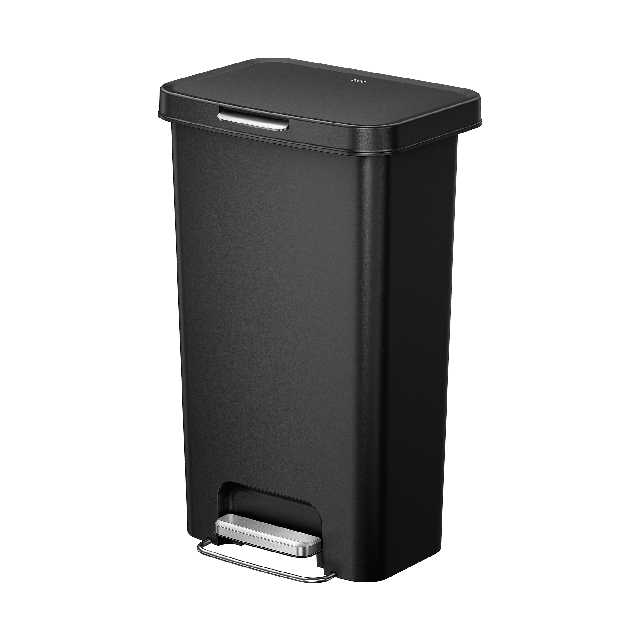 eko-45l-12-gal-pet-lock-kitchen-trash-can-with-lid image 1