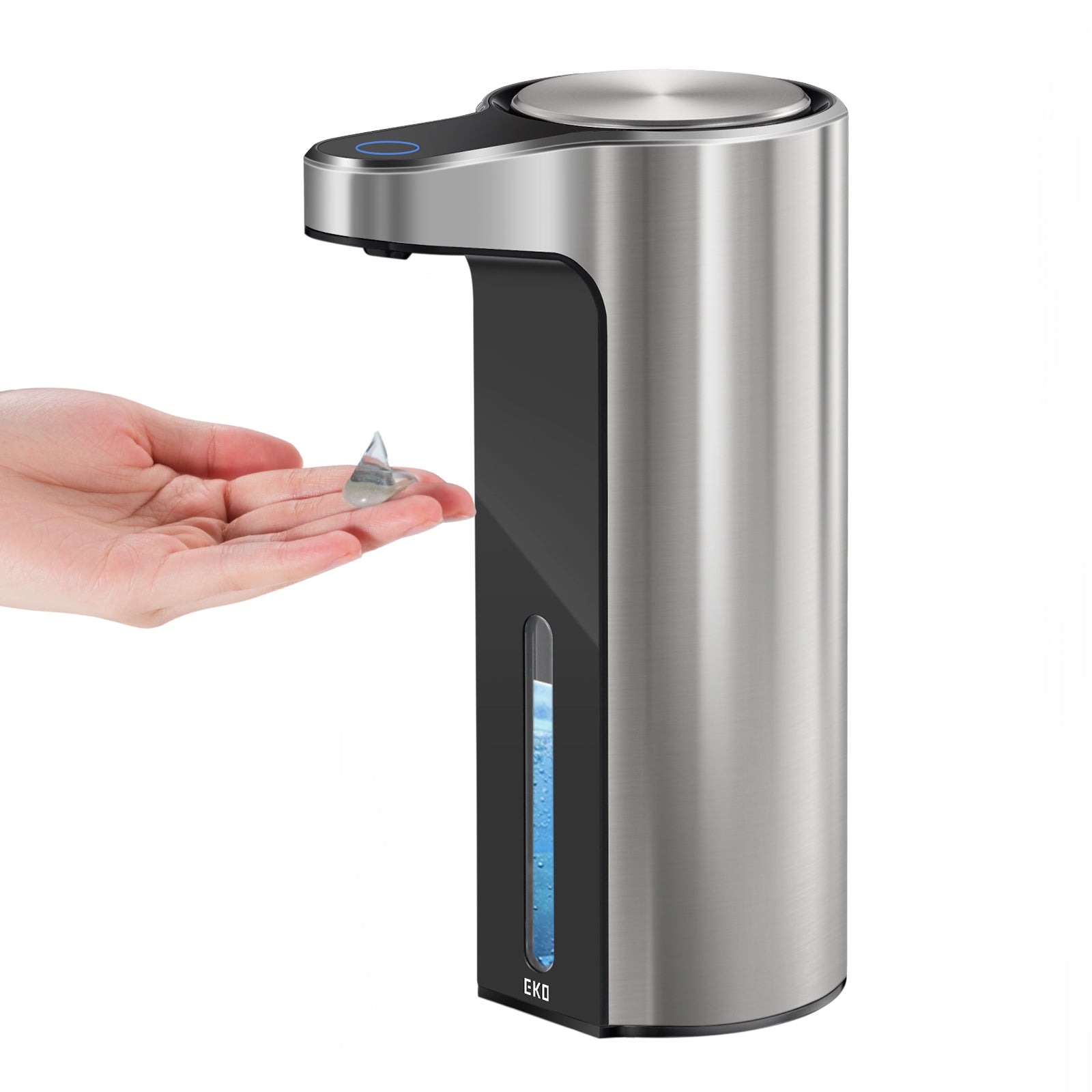 eko-aroma-smart-liquid-soap-dispenser-touchless-stainless-steel image 1