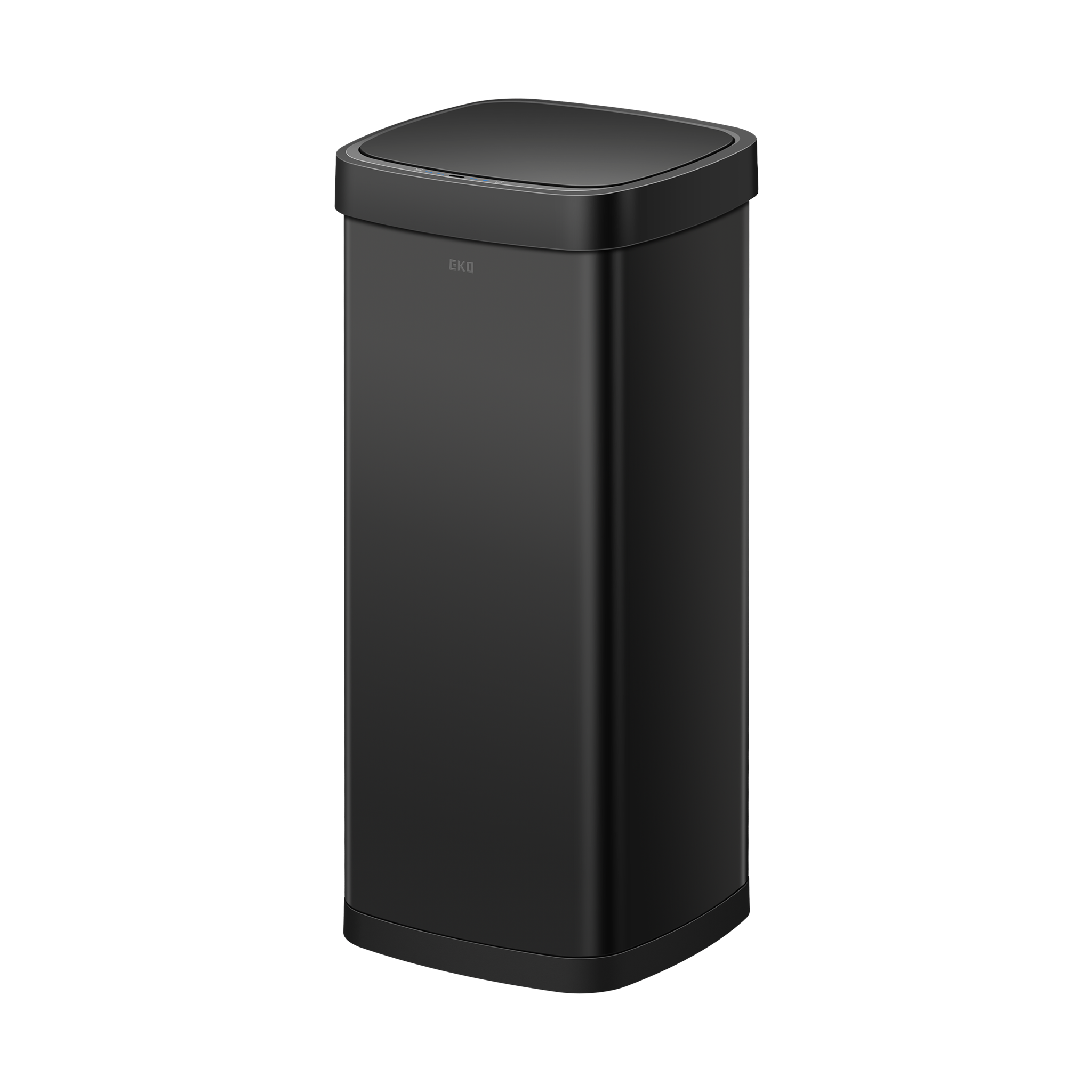 eko-ecosmart-80-liter-21-gallon-motion-sensor-trash-can-matte-black image 1
