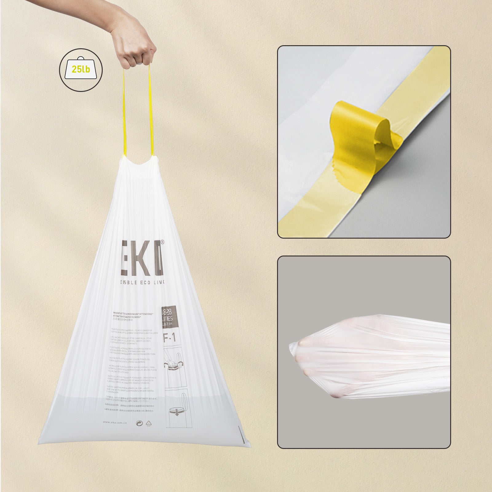 eko-code-f-1-extra-long-8-gallon-trash-bags-60-count image 2