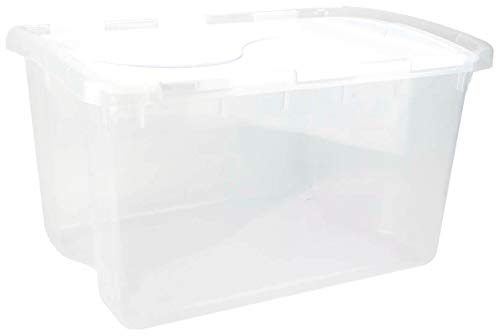 sterilite-48-quart-clear-base-hinged-lid-storage-box-tote-36-pack image 7