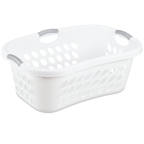 sterilite-6-pack-ultra-hiphold-laundry-basket-1-25-bushel-capacity-white-with-ti image 8