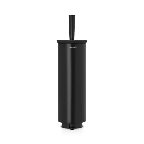 brabantia-profile-toilet-brush-and-holder-black-discreet-closed-case-wall-mounta image 8