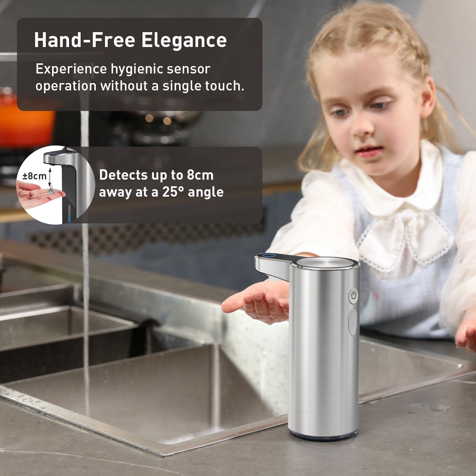 eko-aroma-smart-liquid-soap-dispenser-touchless-stainless-steel image 7