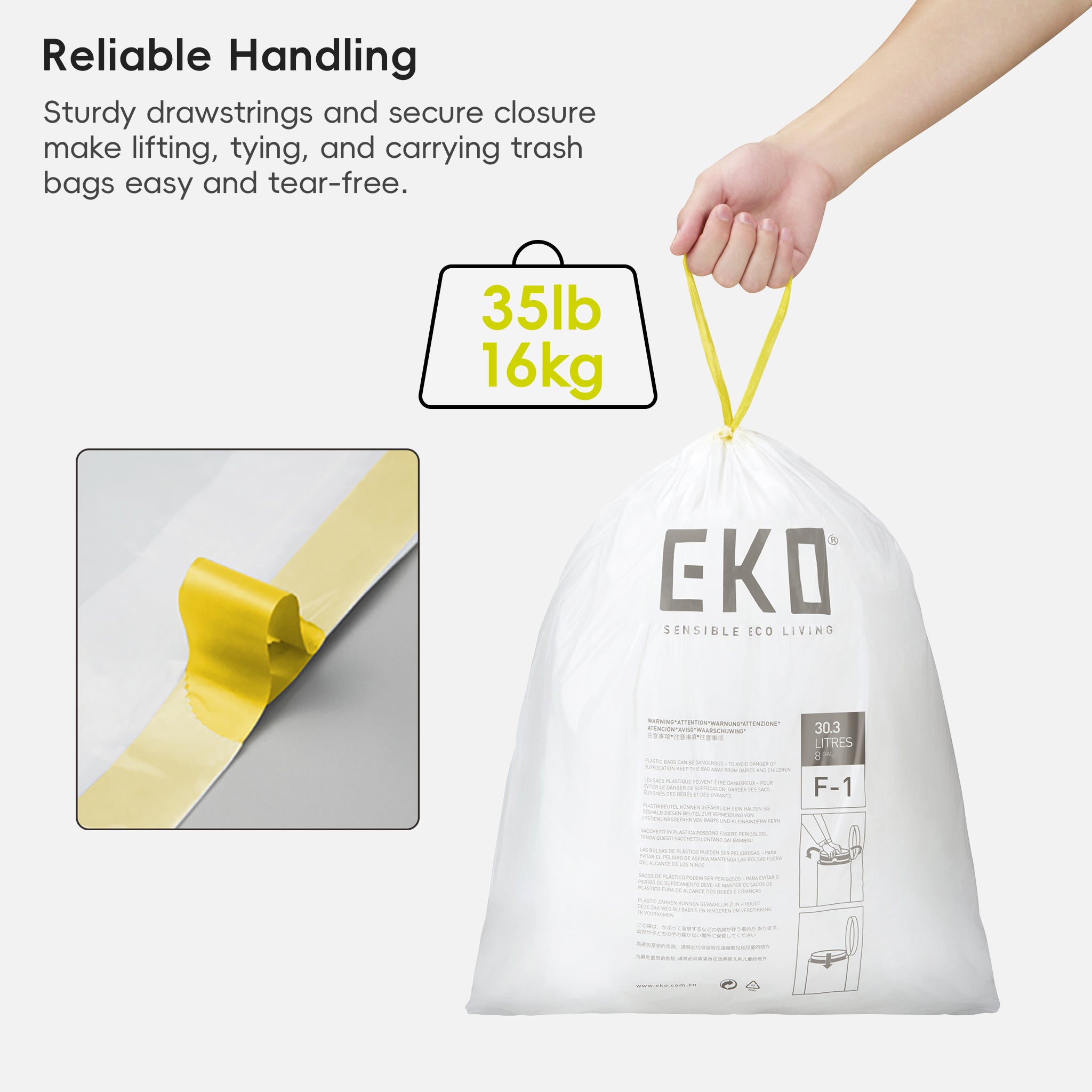 eko-code-f-1-slim-8-gallon-garbage-bags-400-count-30-3l image 5