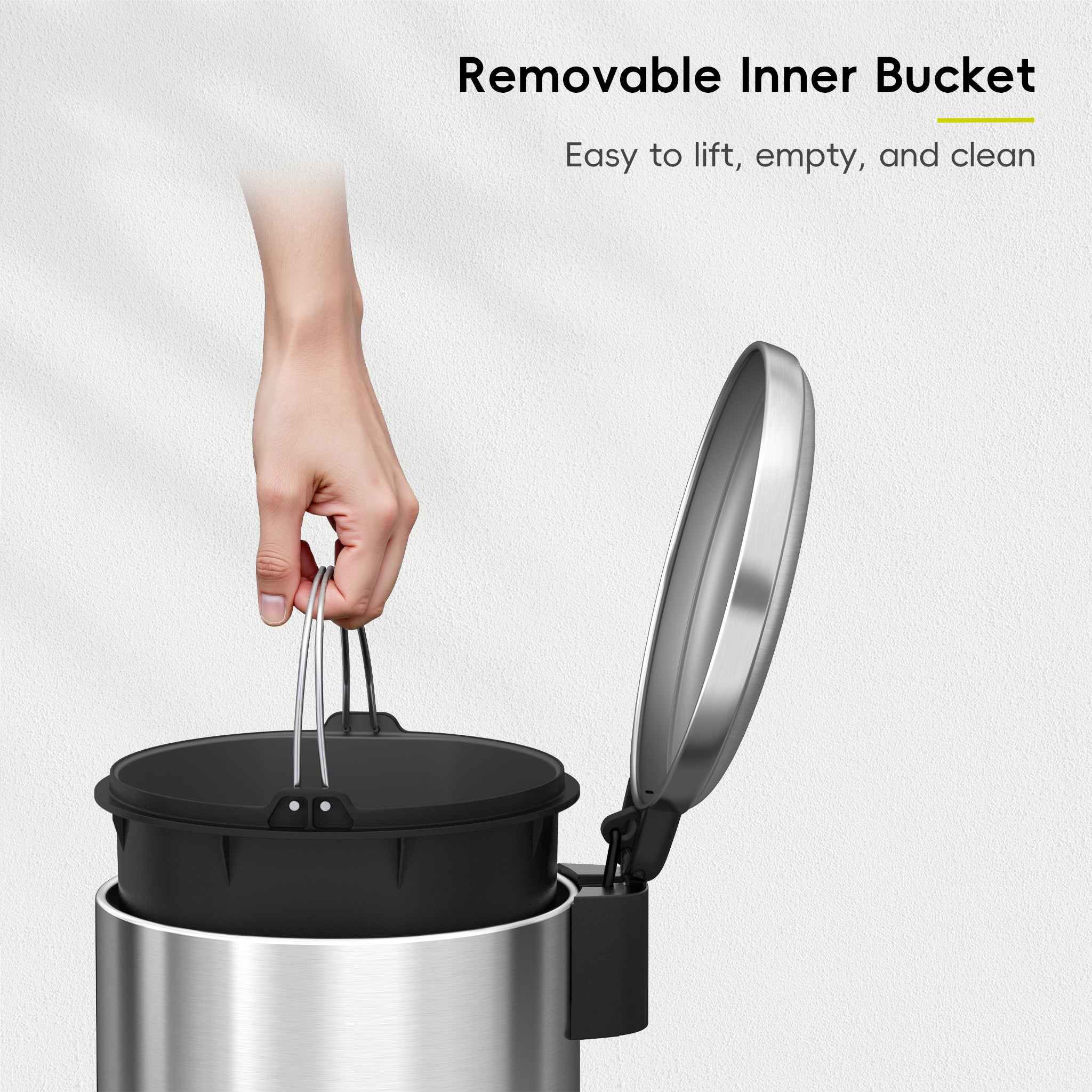 eko-essentials-serene-step-can-5l-1-3gal-stainless-steel-step-trash-can image 4