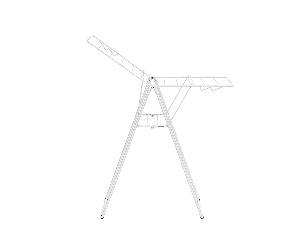 brabantia-hangon-compact-clothes-drying-rack-49ft-15m-white-small-indoor-clothes image 5