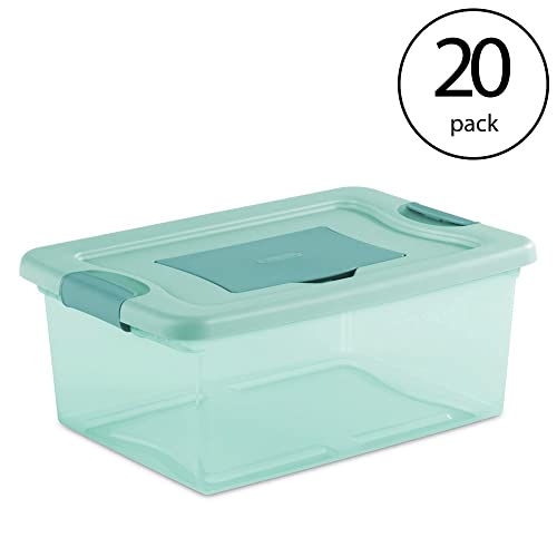 sterilite-15-quart-fresh-scent-multipurpose-stackable-storage-box-with-scent-ven image 8