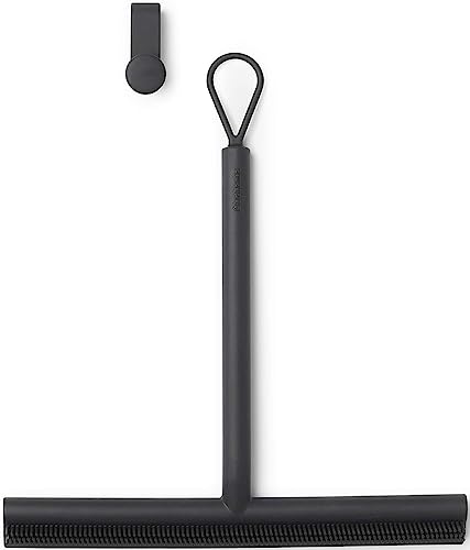 brabantia-renew-silicone-shower-squeegee-with-hook-dual-sided-brush-wiper-for-st image 7