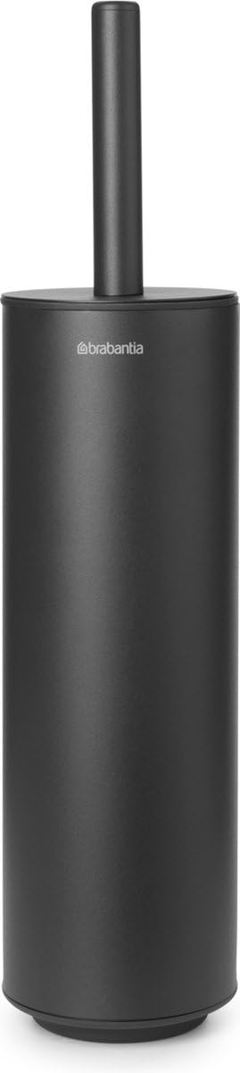 brabantia-mindset-toilet-brush-holder-mineral-infinite-gray-wall-mountable-remov image 3