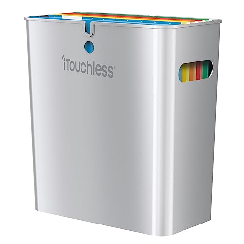 itouchless-slimgiant-4-2-gallon-dual-compartment-slim-trash-can-storage-bin-16l- image 8