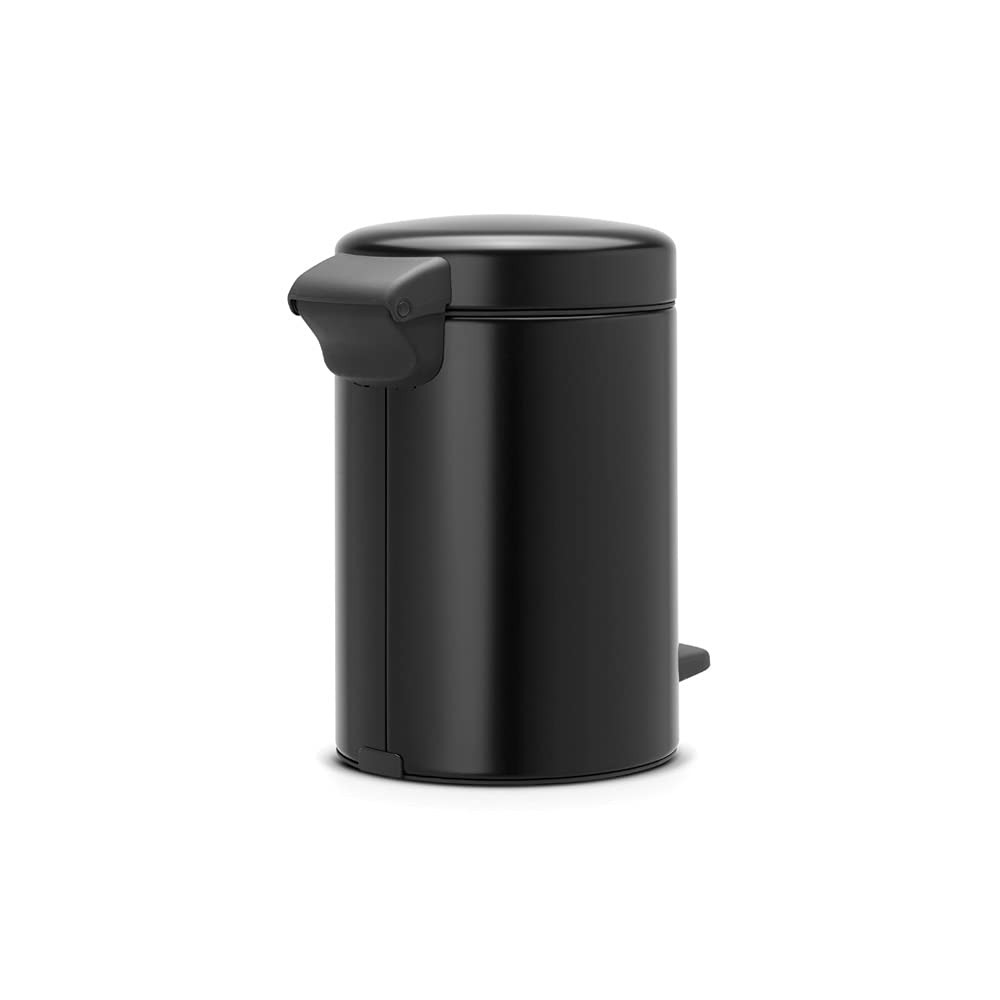 brabantia-new-icon-step-trash-can-0-8-gallon-matt-black-soft-closing-removable-b image 5