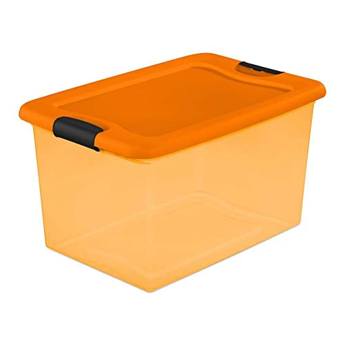 sterilite-64-quart-latching-see-through-storage-container-bin-halloween-orange-1 image 6