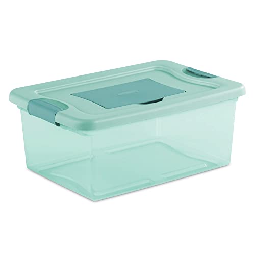 sterilite-15-quart-fresh-scent-multipurpose-stackable-storage-box-with-scent-ven image 7