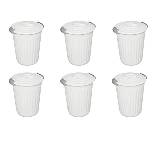 sterilite-24-qt-latching-utility-can-with-lid-6-pack-white image 8