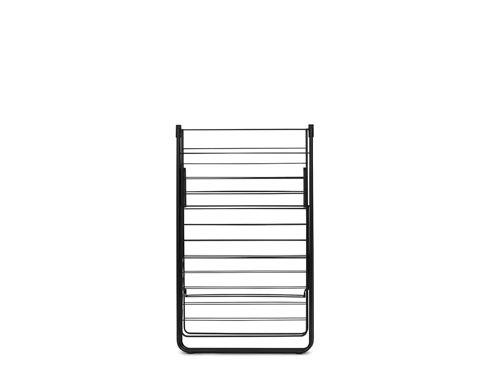 brabantia-hangon-clothes-drying-rack-82ft-25m-matt-black-large-indoor-airer-with image 8
