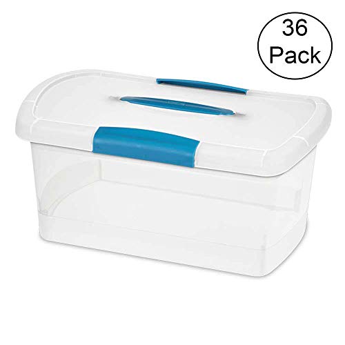 sterilite-medium-nesting-showoffs-clear-file-box-with-latches-36-pack image 5
