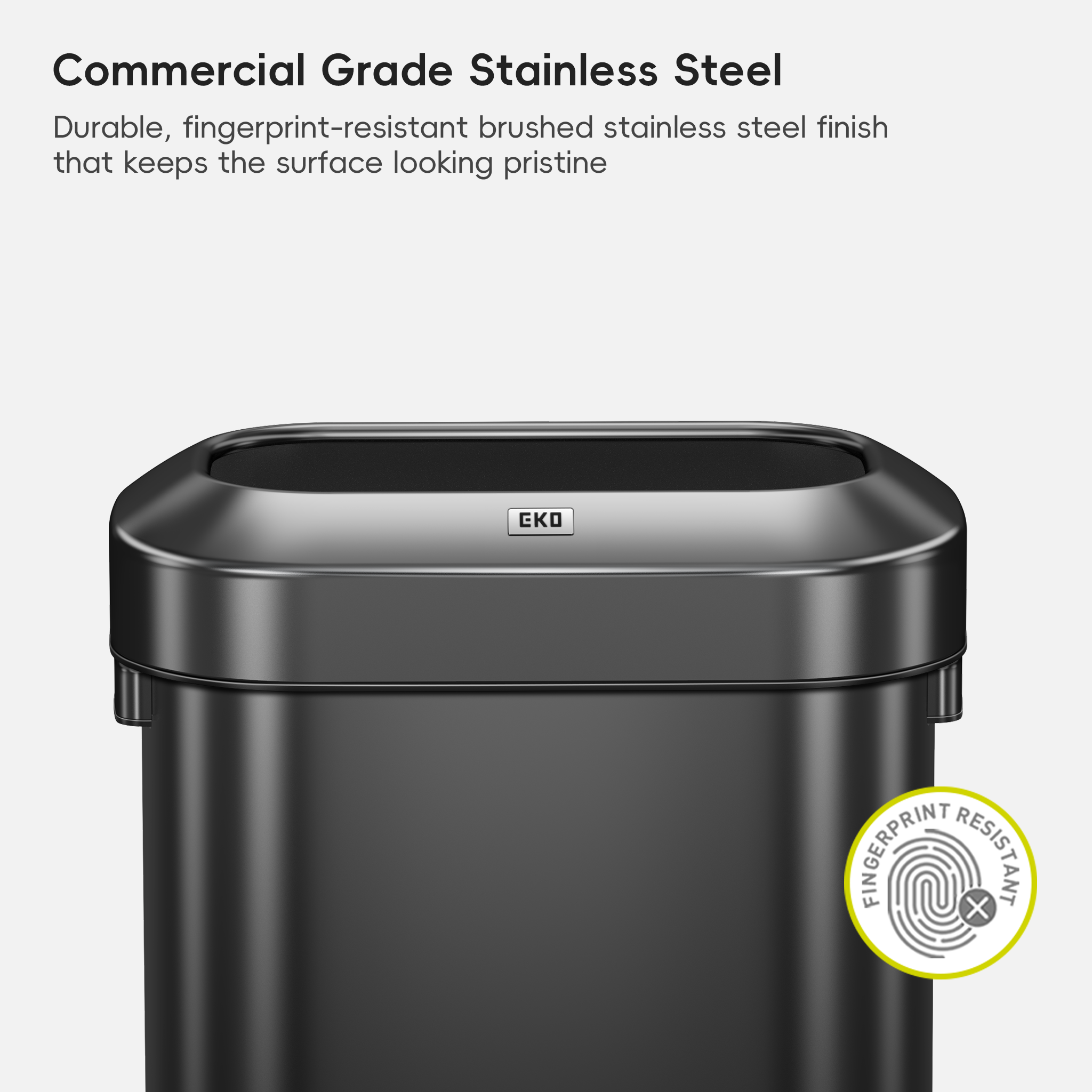 eko-urban-slim-open-top-can-commercial-grade-60l-16-gal-matte-black image 3