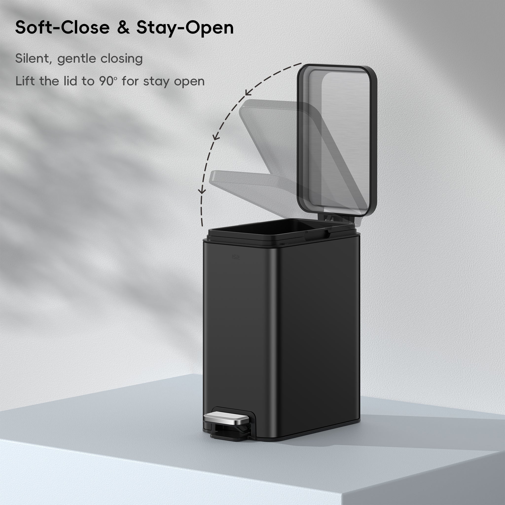 eko-stella-6l-1-6-gal-small-bathroom-step-trash-can-matte-black image 4