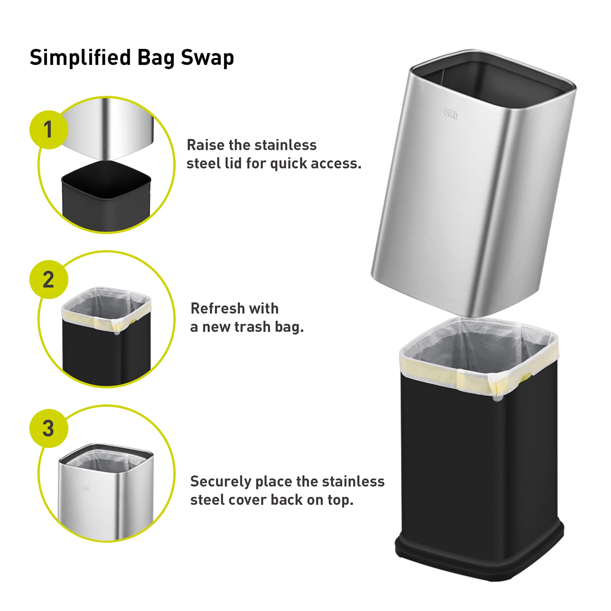 eko-laguna-open-top-trash-can-with-nested-liner-2-pack-combo-7l-12l image 5