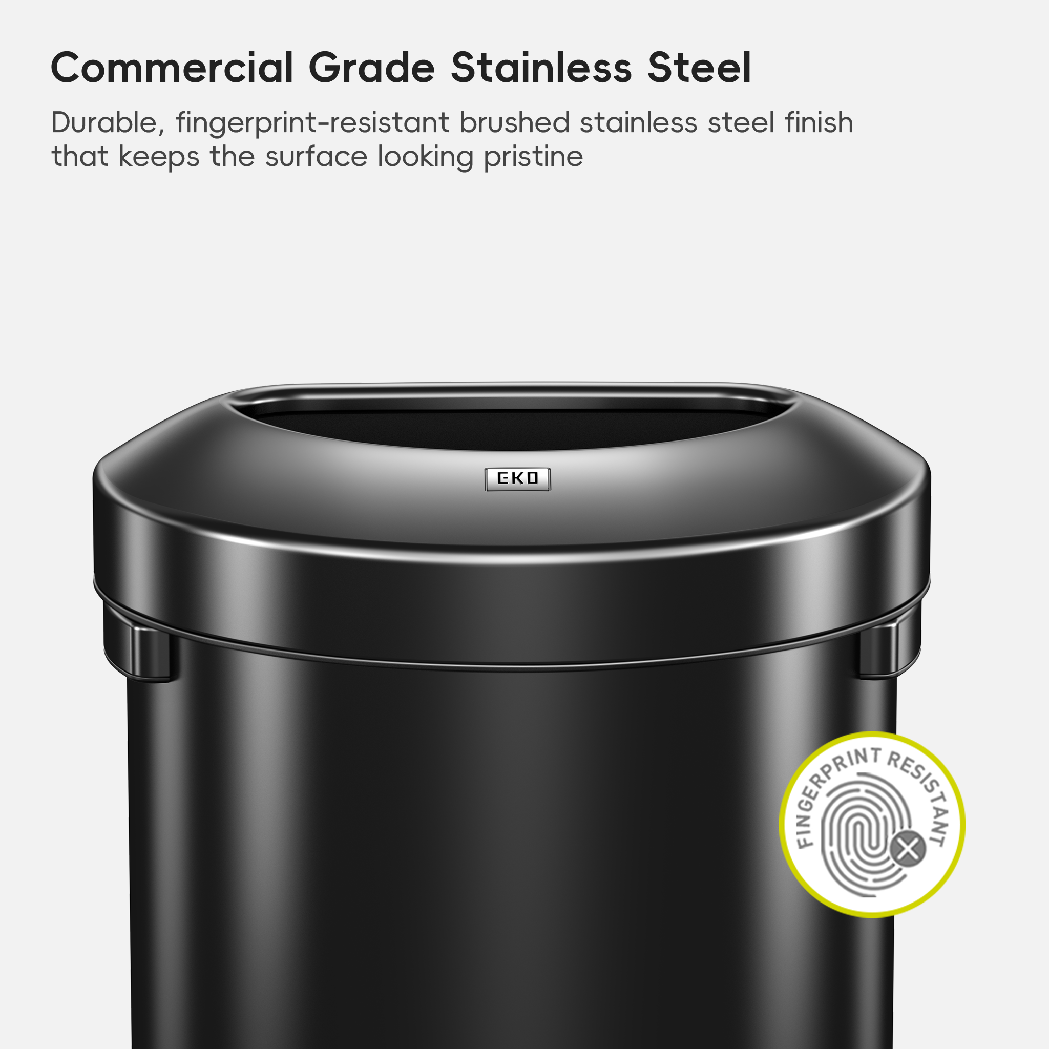 eko-urban-semi-round-open-top-can-commercial-grade-60l-16-gal-matte-black image 3
