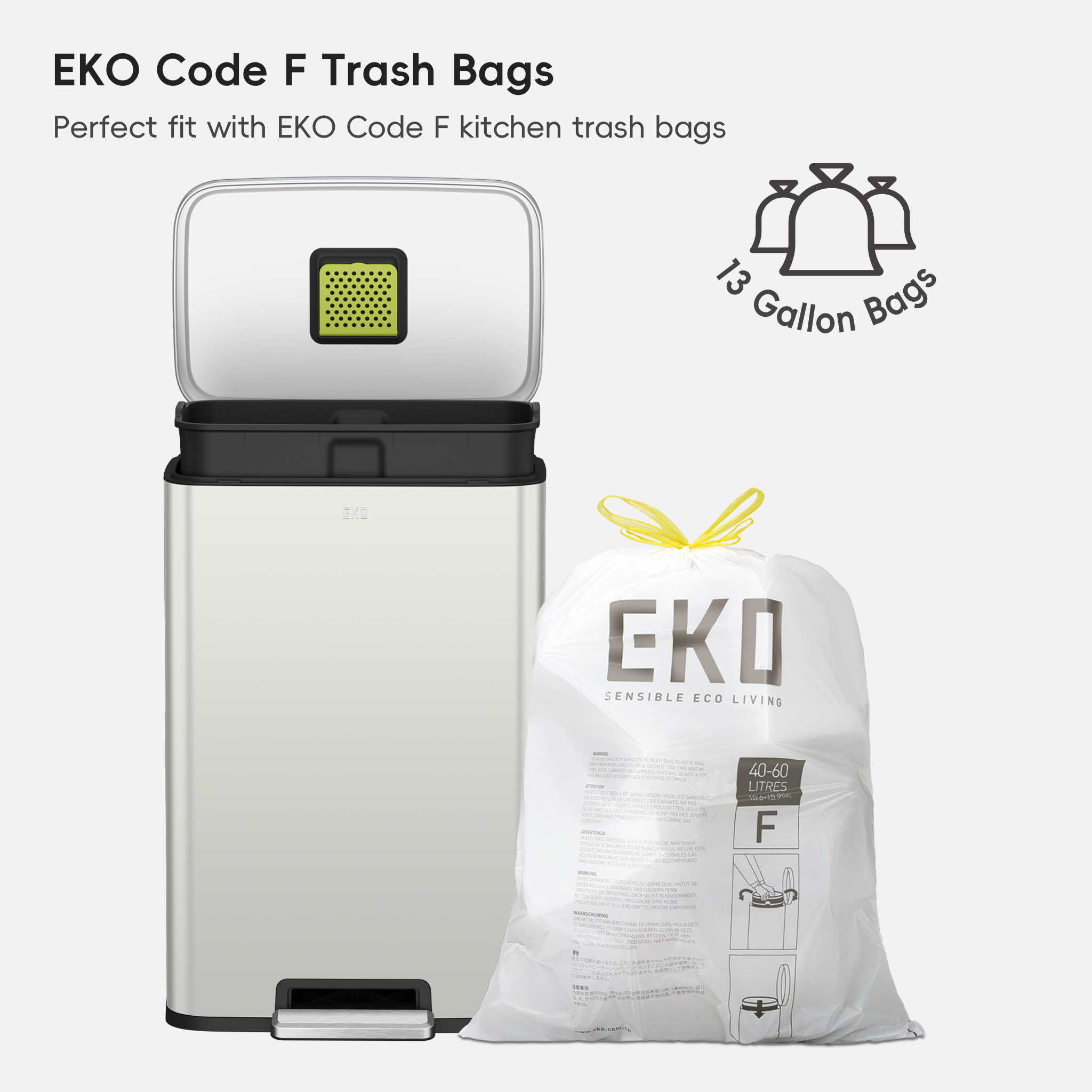 eko-madison-matte-grey-stainless-steel-50-liter-13-2-gallon-step-trash-can image 8