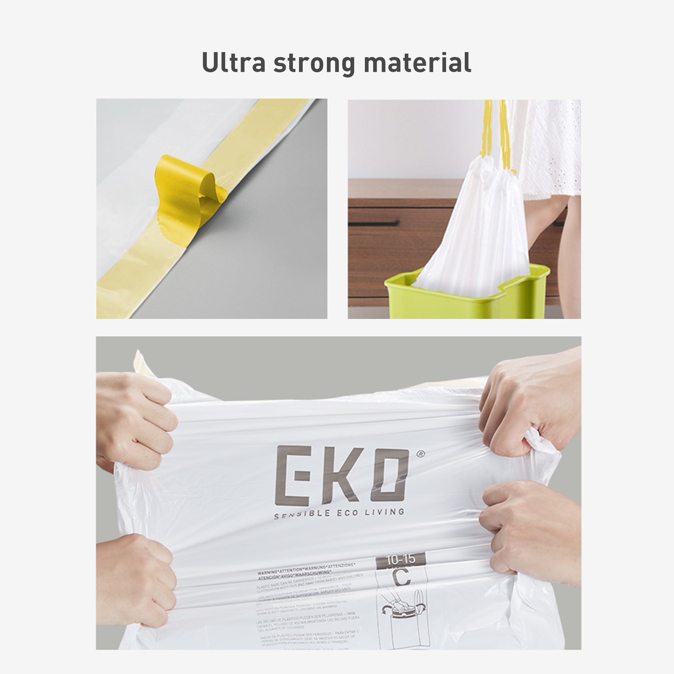 eko-code-c-4-gallon-drawstring-trash-bags-80-count-1-mil-thick-leakproof image 5