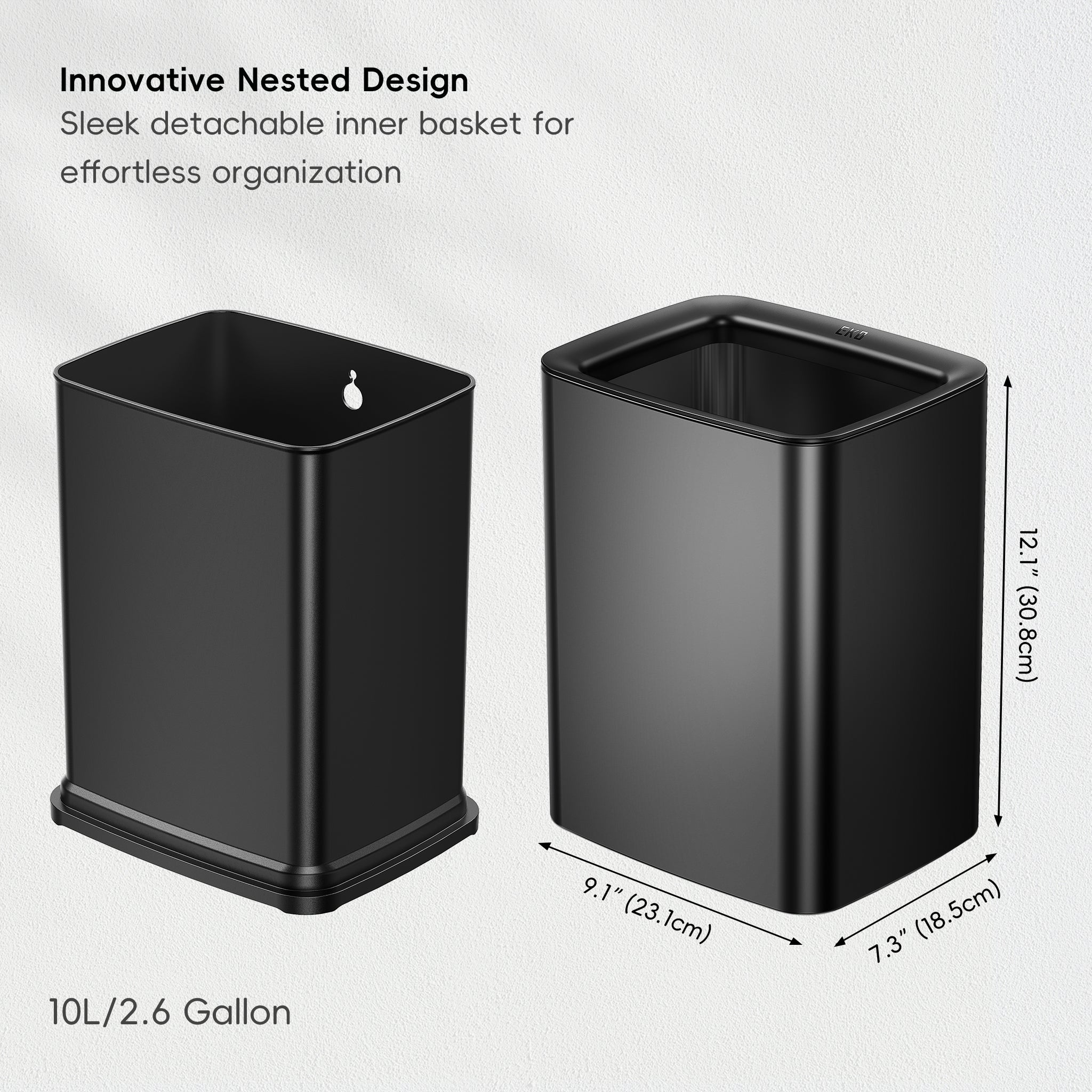 eko-laguna-2-6-gallon-10l-open-top-trash-can-with-removable-inner-basket-matte-b image 5