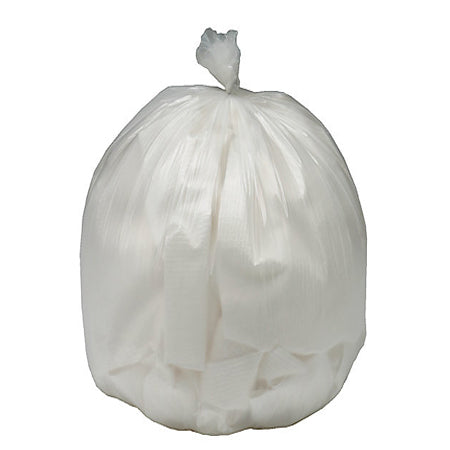 itouchless-50-count-4-gallon-clear-trash-bags-with-retainer-ring image 1