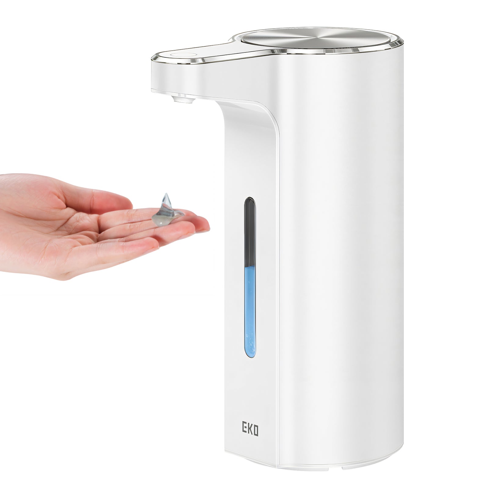 eko-aroma-pro-touchless-automatic-liquid-soap-dispenser-13-5-fl-oz-400ml-matte-w image 1