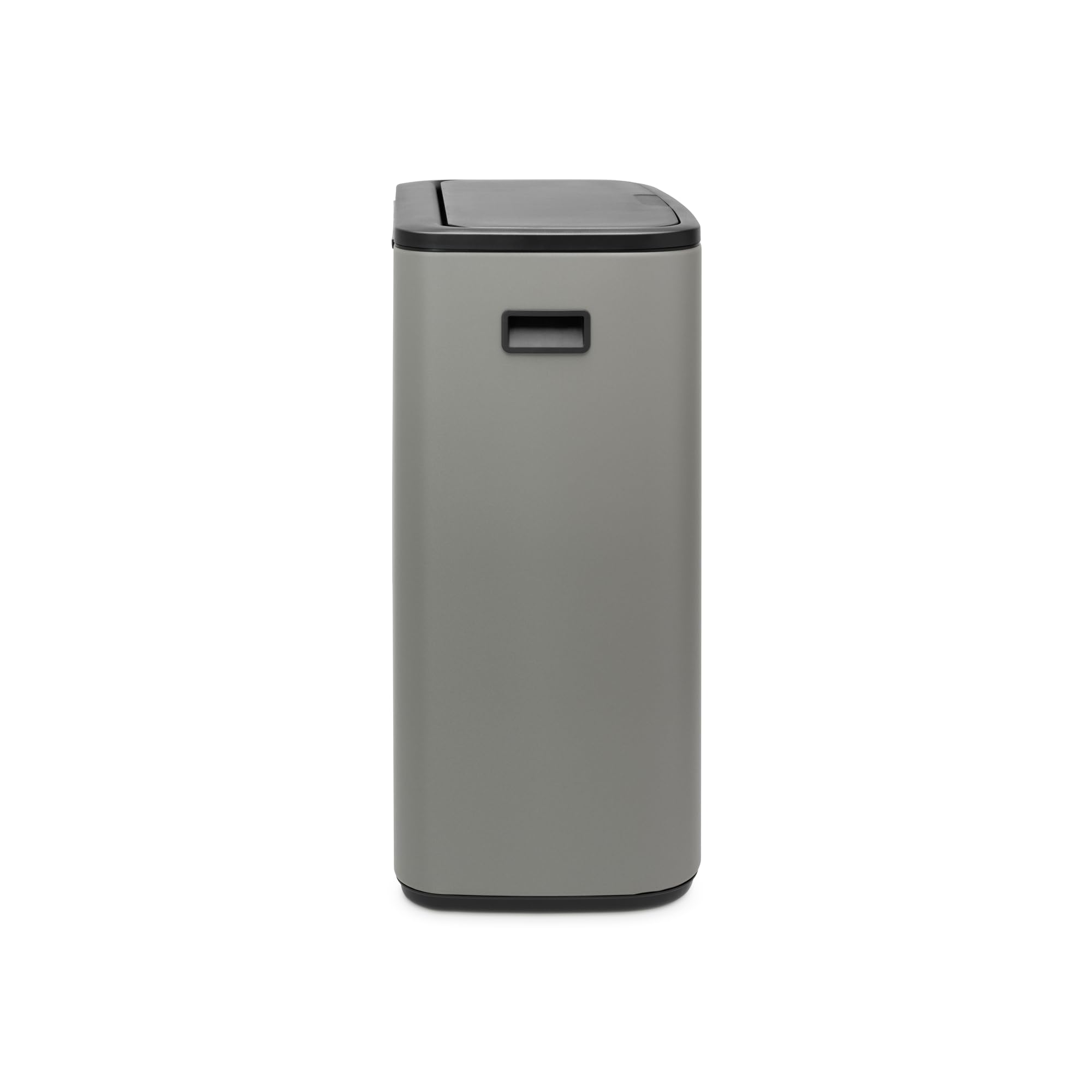 brabantia-bo-touch-top-kitchen-trash-can-16-gal-mineral-gray-soft-close-single-c image 3