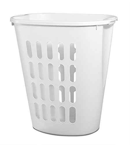 sterilite-open-laundry-hamper-tall-slim-plastic-hamper-for-dirty-clothes-white-6 image 2