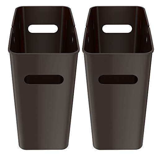 itouchless-slimgiant-4-2-gallon-16-liter-slim-trash-can-with-handles-2-pack-moch image 7