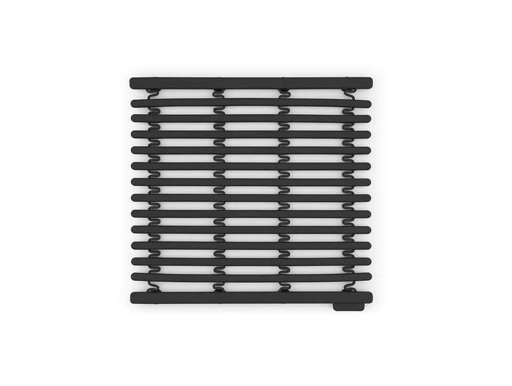 brabantia-extendable-dish-drying-mat-dark-gray-silicone-heat-resistant-kitchen-m image 2