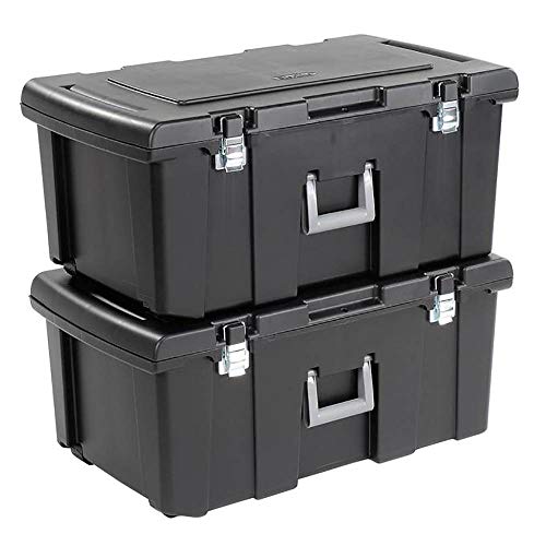 sterilite-18429002-footlocker-with-titanium-handle-black-pack-of-2 image 5