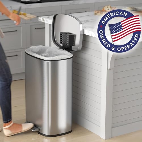 itouchless-softstep-combo-pack-13-2-1-32-gallon-kitchen-and-bathroom-trash-cans- image 8