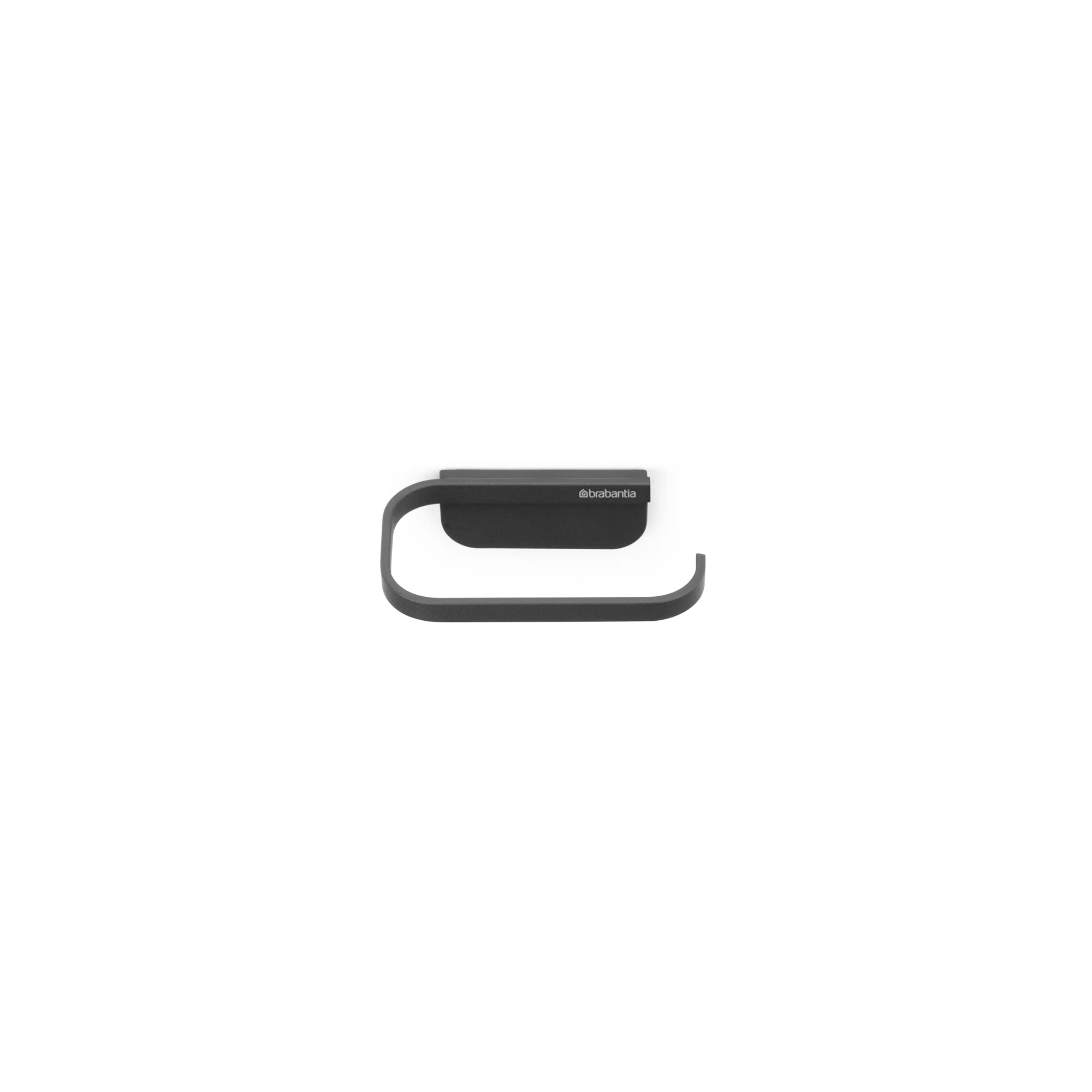brabantia-mindset-wall-mounted-toilet-roll-holder-mineral-infinite-gray-wide-ope image 3