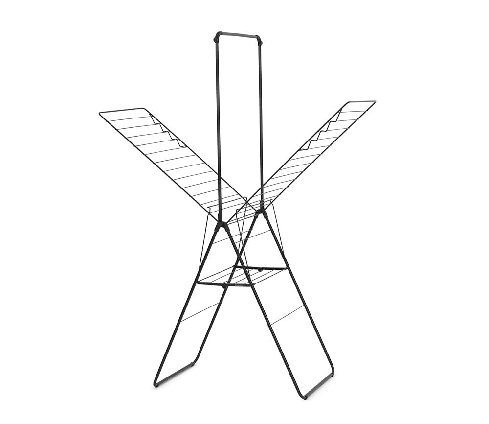 brabantia-hangon-clothes-drying-rack-with-garment-rail-large-82-ft-drying-space- image 3