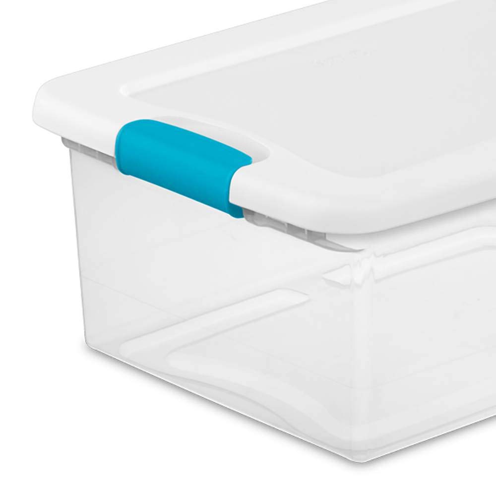 sterilite-15-quart-clear-stackable-latching-storage-box-72-pack-versatile-organi image 6