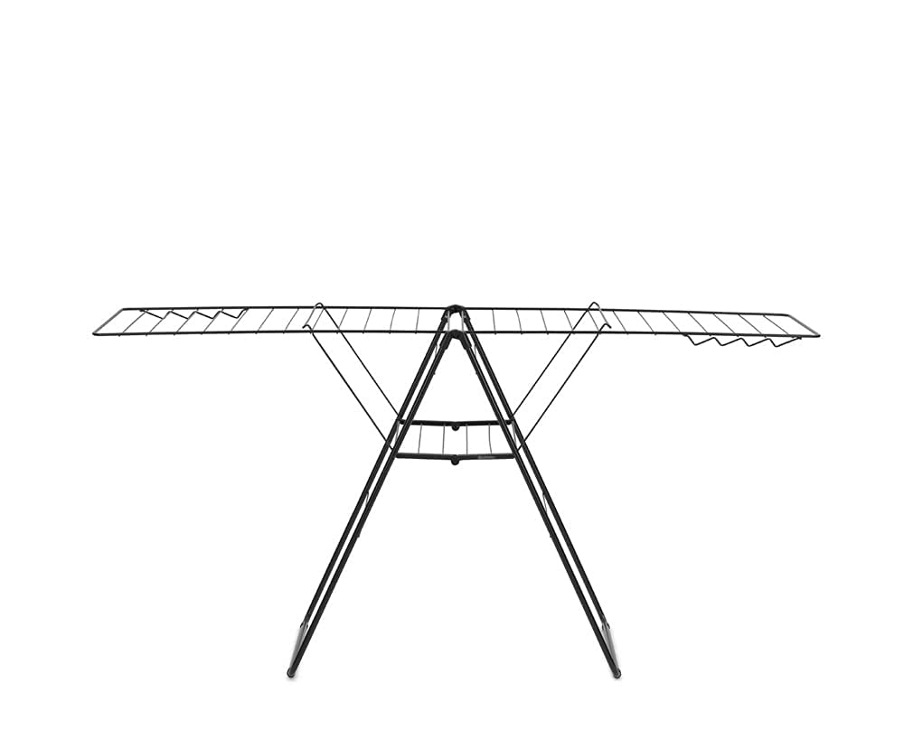brabantia-hangon-clothes-drying-rack-82ft-25m-matt-black-large-indoor-airer-with image 4