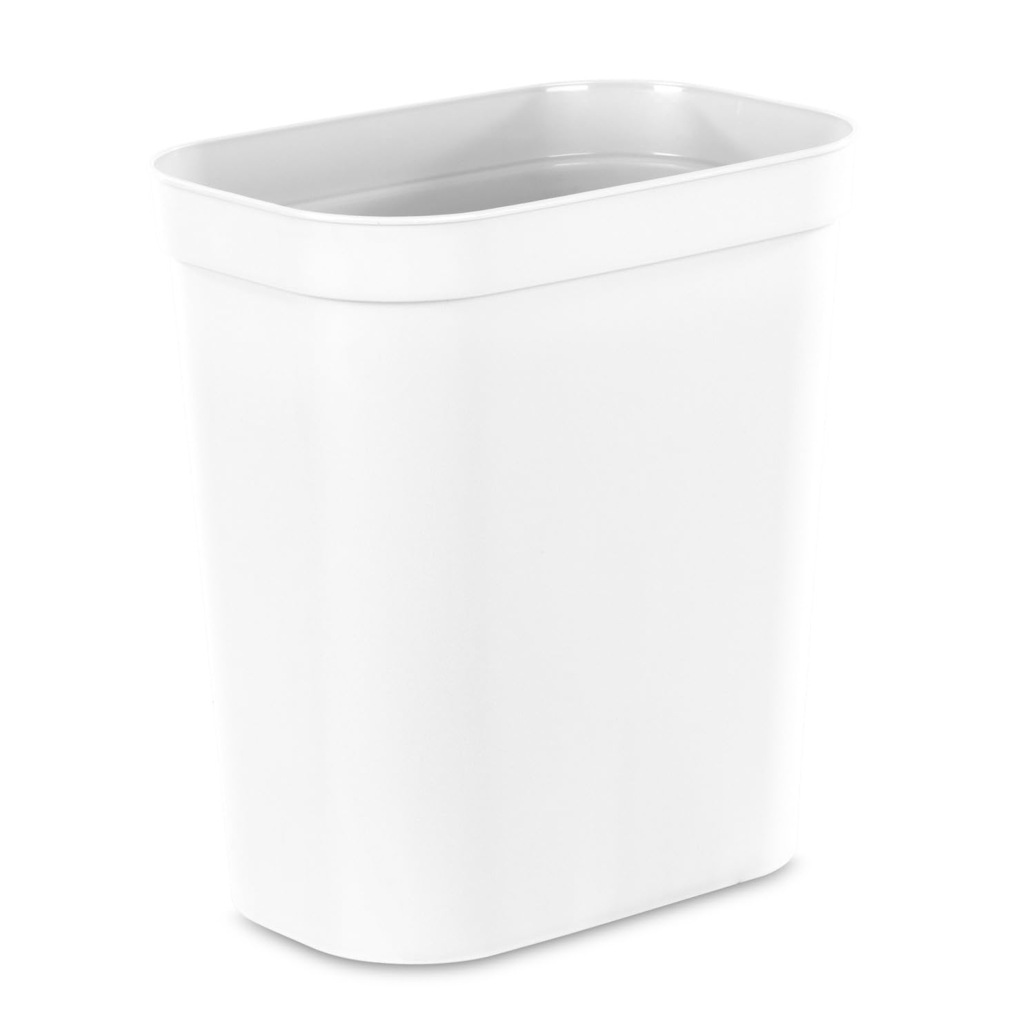 sterilite-2-5-gallon-vanity-wastebasket-small-open-top-trash-can-for-the-bathroo image 2