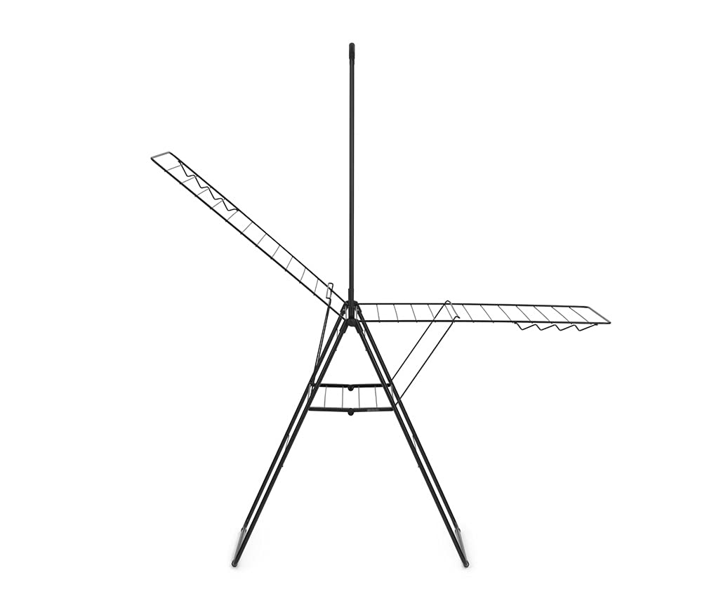brabantia-hangon-clothes-drying-rack-with-garment-rail-large-82-ft-drying-space- image 5