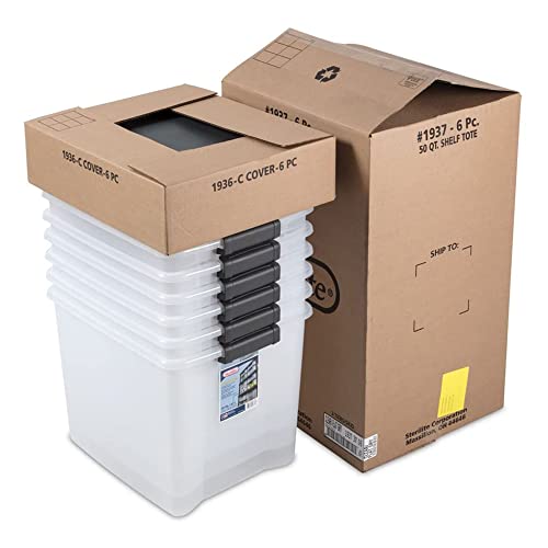 sterilite-shelftotes-50-quart-clear-latched-stacking-plastic-storage-container-w image 8