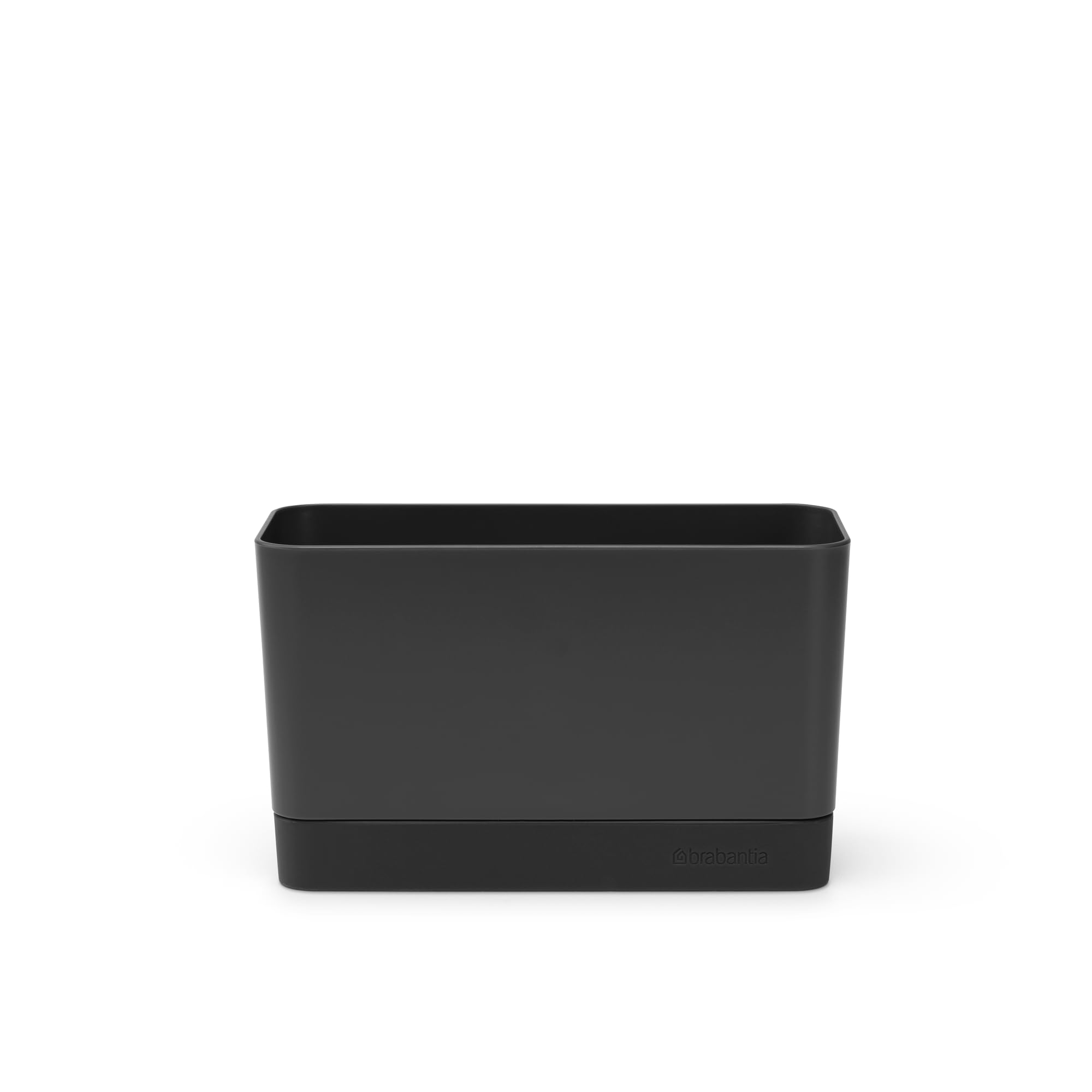 brabantia-sinkside-sink-organizer-dark-gray-non-slip-kitchen-countertop-storage- image 2
