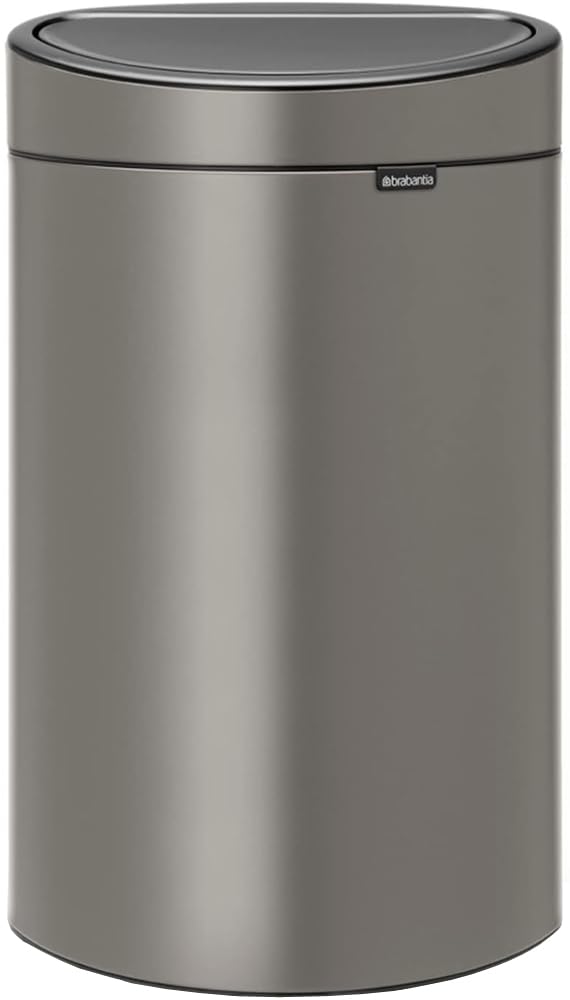 brabantia-press-top-kitchen-trash-can-with-flat-back-soft-beige-10-6-gallon-40l- image 7