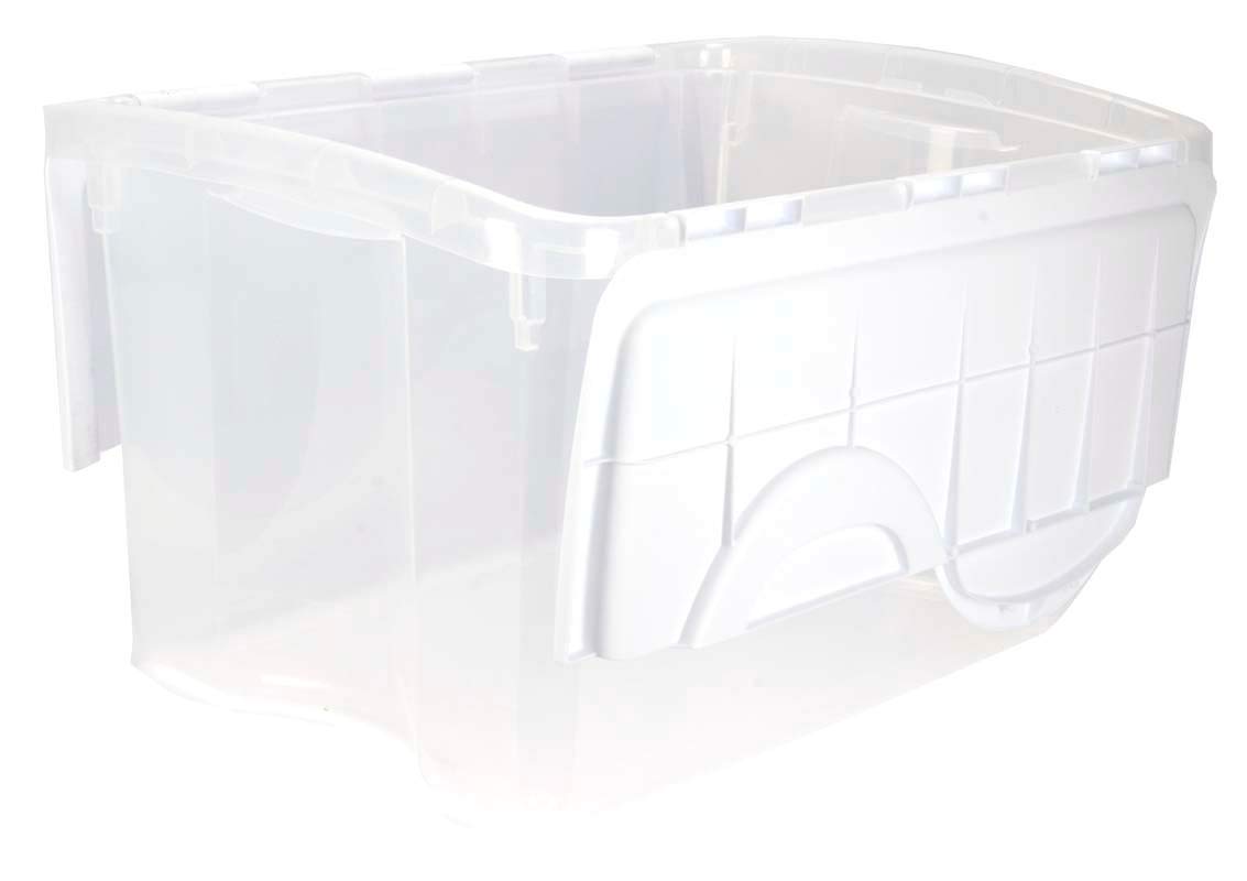 sterilite-48-quart-clear-base-hinged-lid-storage-box-tote-36-pack image 6