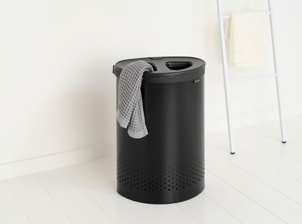 brabantia-selector-laundry-basket-with-lid-14-5-gal-2-compartment-washing-basket image 3