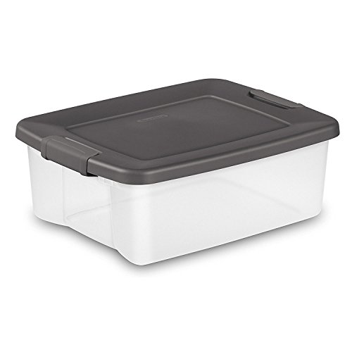 sterilite-25-quart-storage-tote-with-driftwood-lid-498-pack-fits-0155-shelving image 3