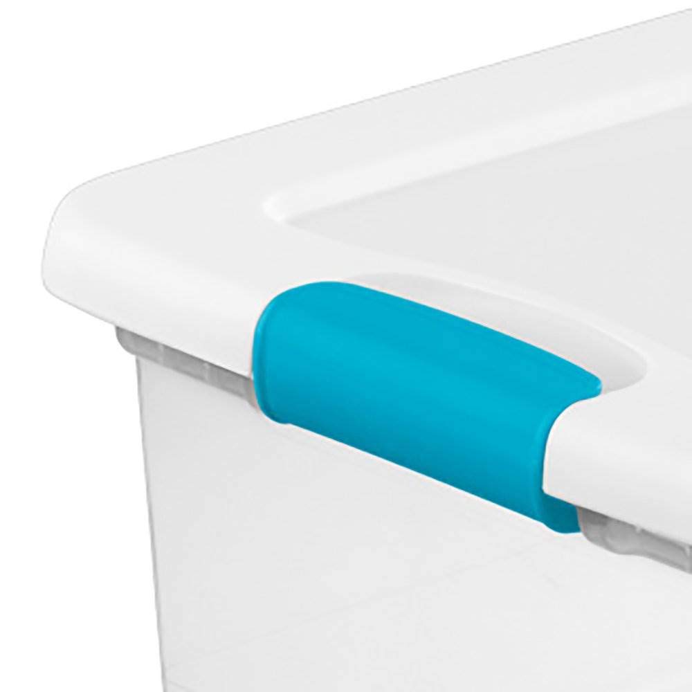 sterilite-15-quart-clear-stackable-latching-storage-box-72-pack-versatile-organi image 3