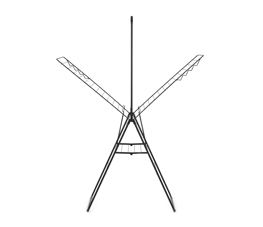 brabantia-hangon-clothes-drying-rack-with-garment-rail-large-82-ft-drying-space- image 6